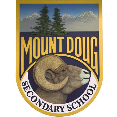Mount Douglas High School logo